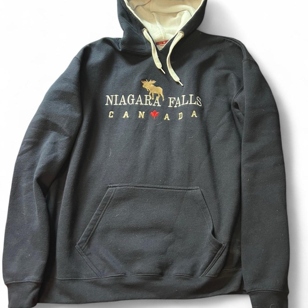 Niagara Falls Canada Black Hoodie